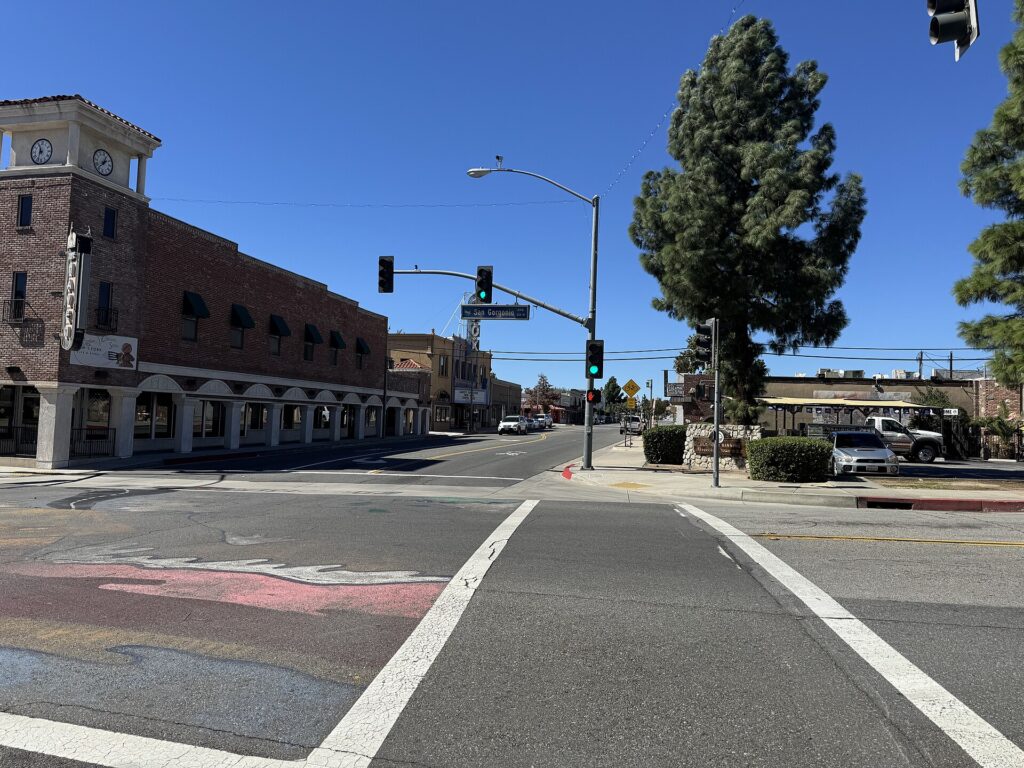 Downtown Banning at Ramsey Street and San Gorgonio Avenue