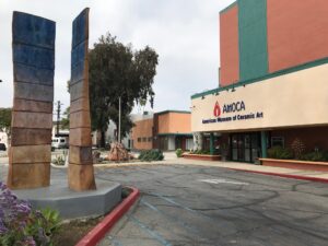 Exterior of American Museum of Ceramic Art in Pomona