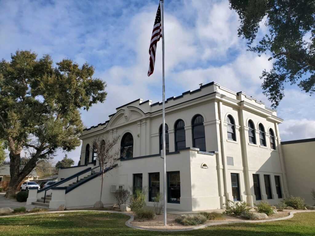 Beaumont Library District building in Beaumont California