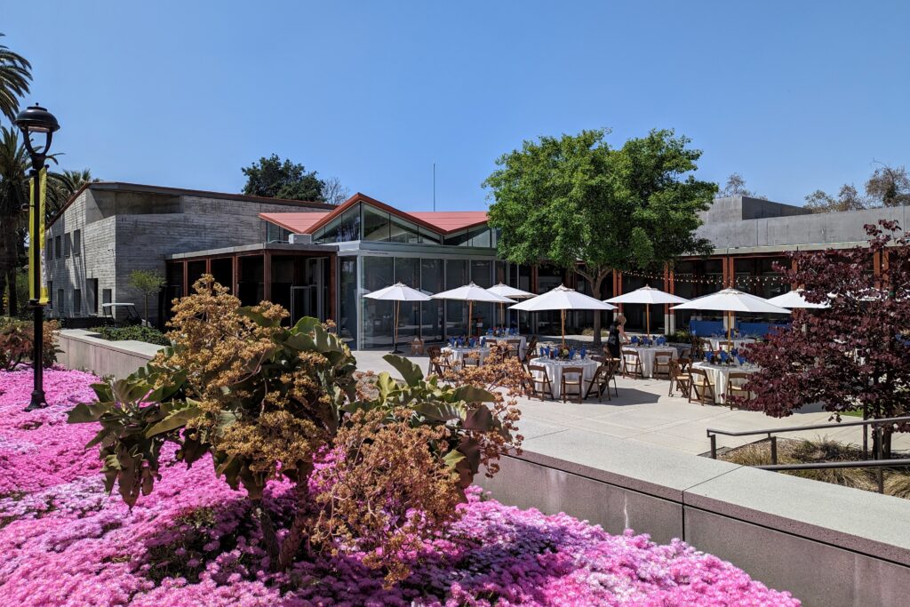 Exterior of Benton Museum of Art at Pomona College