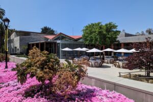 Exterior of Benton Museum of Art at Pomona College