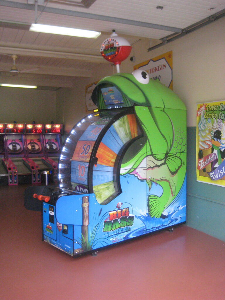 Arcade wheel game used as a representative image for Riverside Game Lab
