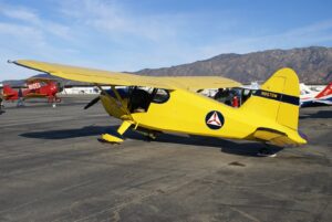 Aircraft parked at Cable Airport in Upland