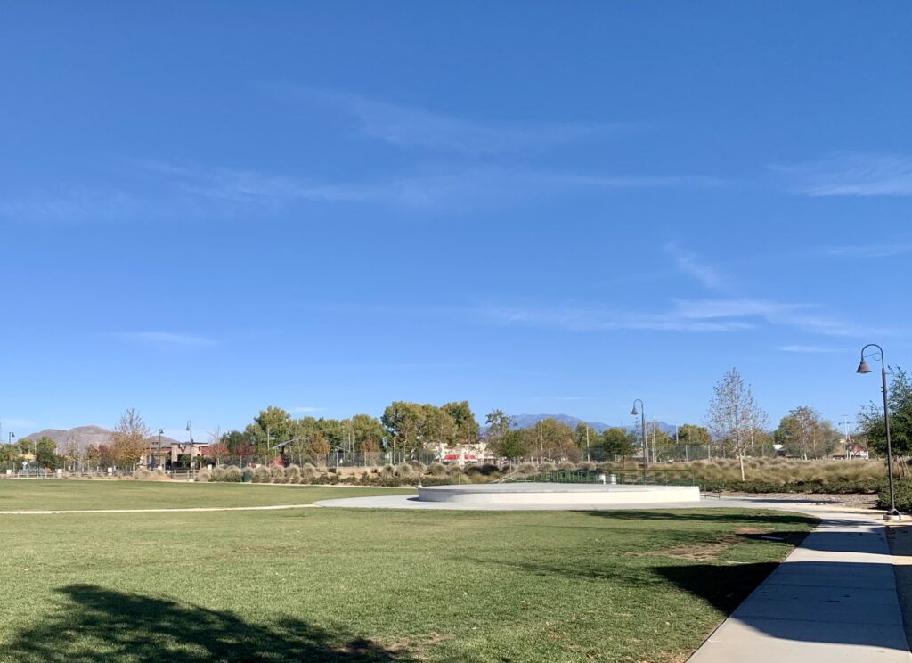 Central Park in Menifee California