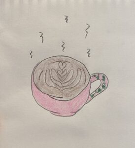 Latte in a Coffee Shop Cup, used as a representative image for Arcade Coffee Tasting Room in Riverside