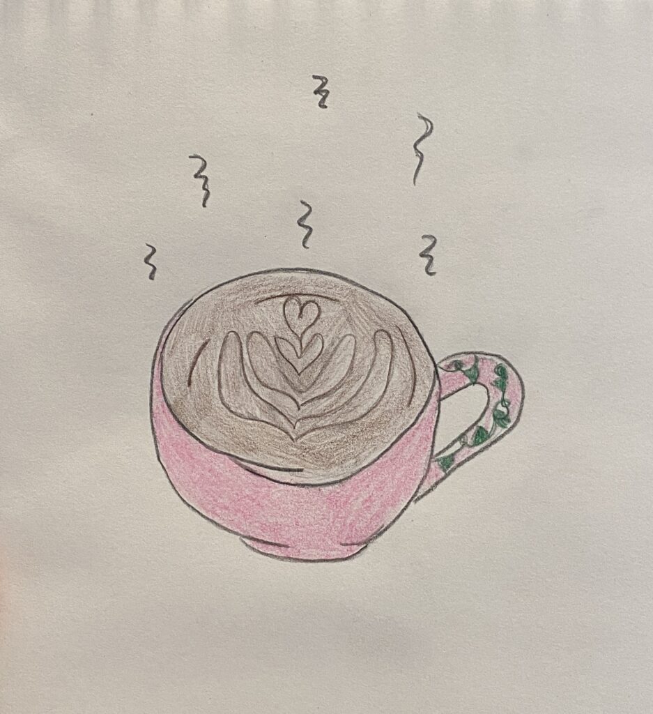 Latte in a Coffee Shop Cup, used as a representative image for Arcade Coffee Tasting Room in Riverside