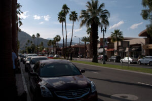El Paseo shopping and public art street in Palm Desert