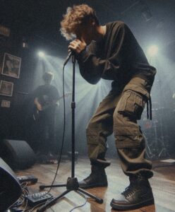 Live musician performing at The Glass House in Pomona