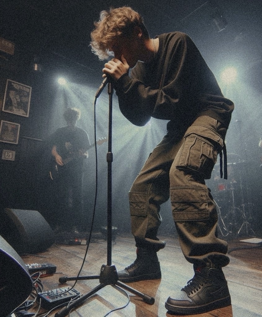 Live musician performing at The Glass House in Pomona