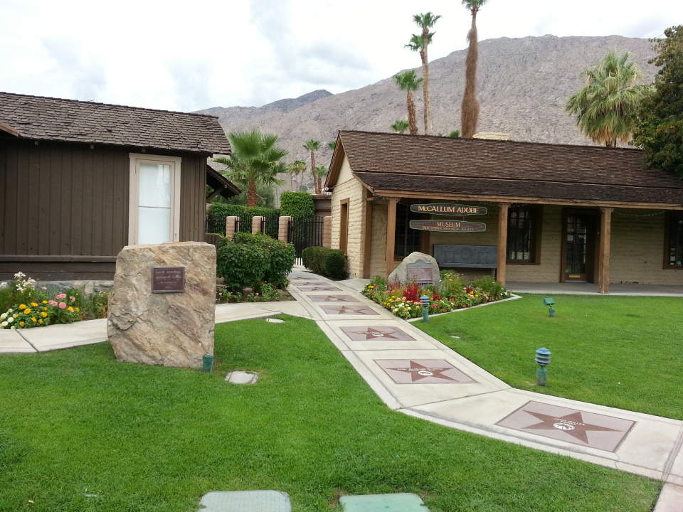 Stars along the Palm Springs Walk of the Stars