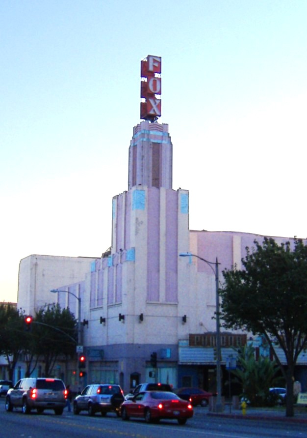 Fox Theater Pomona exterior in Downtown Pomona