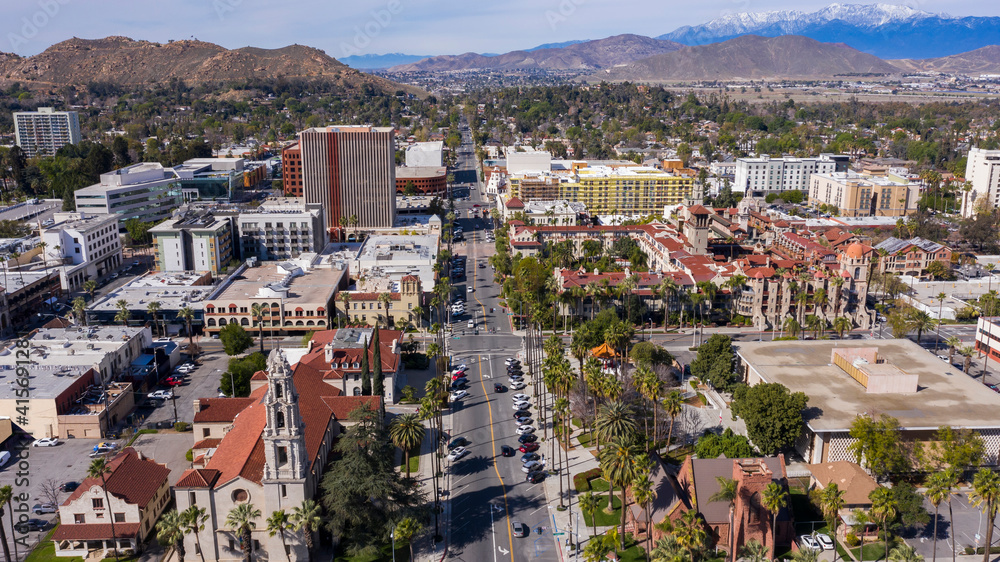 Downtown Riverside view used as a local context image for Mario's Place