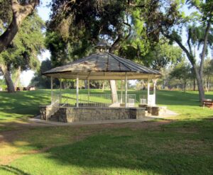 Bandstand at Sylvan Park in Redlands