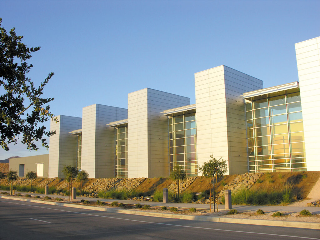 Front facade of Western Science Center in Hemet