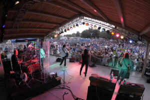 Past community concert at Stewart Park