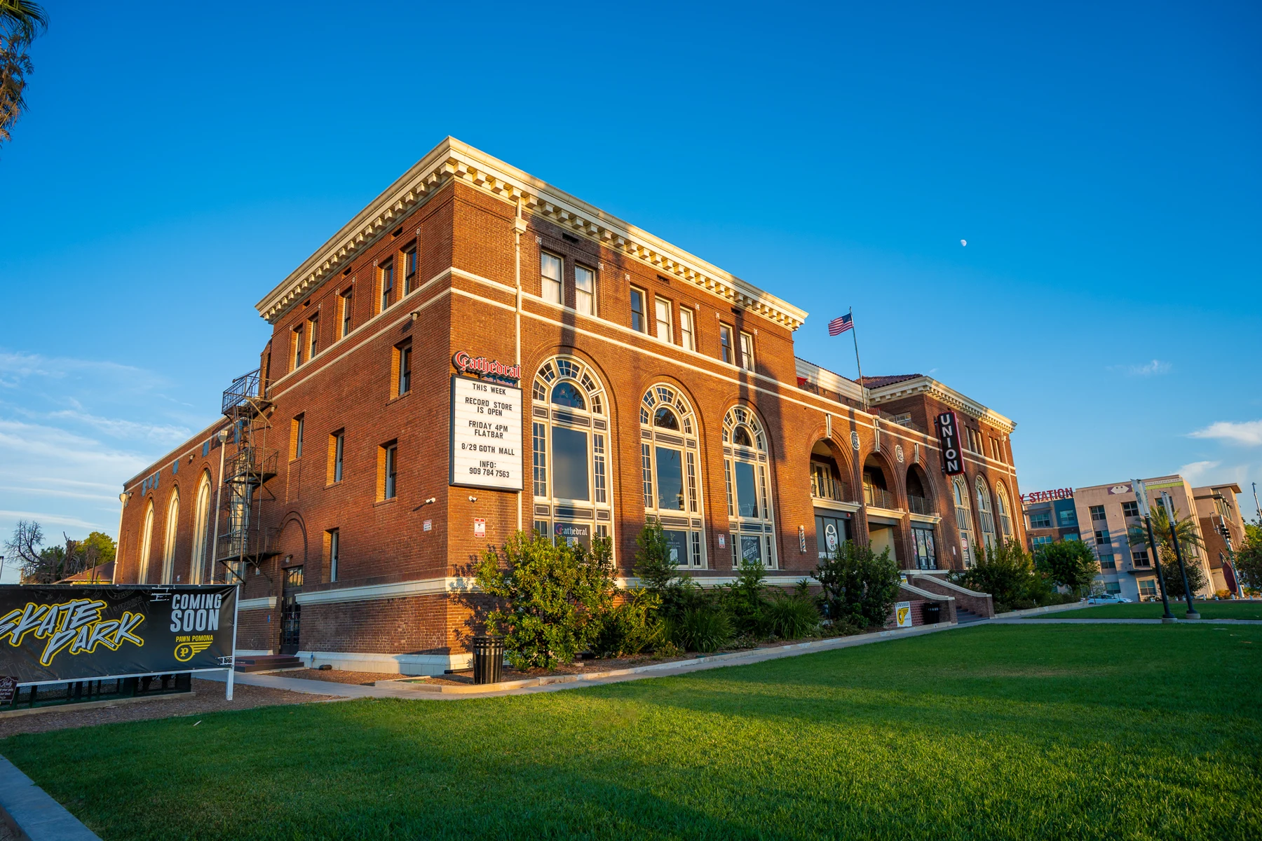 Historic Union building in downtown Pomona