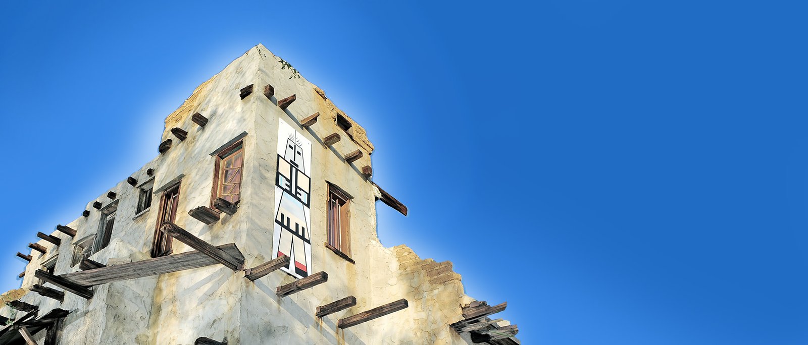 Pueblo architecture at Cabot's Pueblo Museum