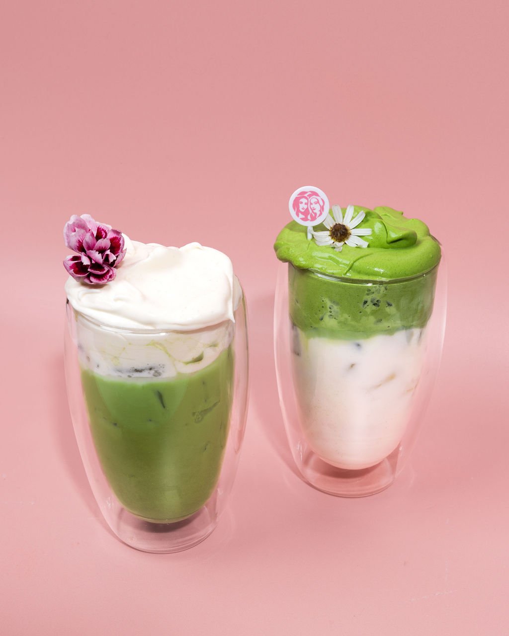 Cold foam matcha drinks from Our Matcha Place in Temecula