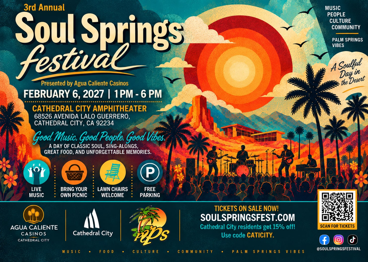 Soul Springs Festival 2027 official event poster